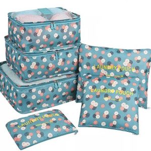 Rossella Multipurpose 6 Pcs Luggage Travel Cloth Organi...