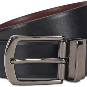 Allen Solly Men Black, Brown Genuine Leather Reversible Belt