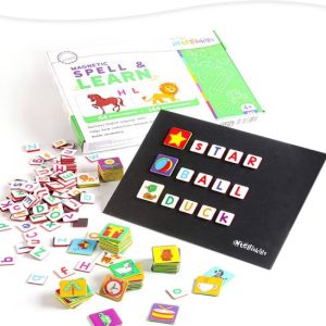 FIRSTCRY INTELLISKILLS Magnetic Spell & Learn Picture &...