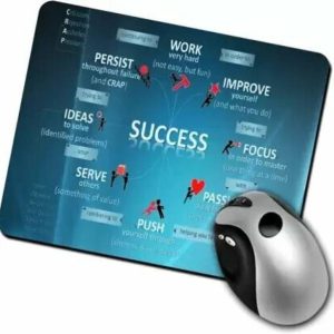 OMORTEX Success Mouse Pad With Non Slip Base (Pack Of 1...