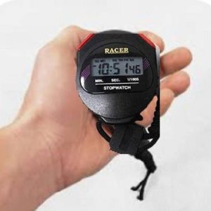 Justakeit Stopwatch with Alarm Handheld Professional Ti...