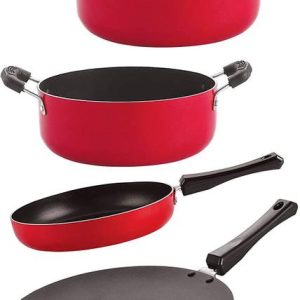 NIRLON Non Stick Cooking Pan and Pot Utensils Gift Kitc...