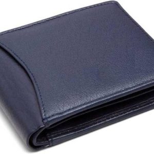 ree cope Men Casual, Trendy, Travel Blue Genuine Leather RFID W...