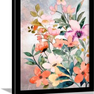 Rainbow Arts Nature Inspired Floral Art Paintings for R...