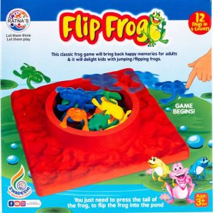 Ratnas Flip Frog into the Pond Party & Fun Games Board ...