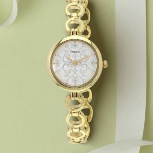 TIMEX Silver-Dial Analog Watch - For Women TWEL11413