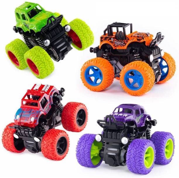 InfiDeals Push and Go Car Toy, Monster Truck Toys,Frict...