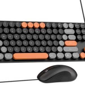 Dr luxur Mysterio Black Combo Wired USB Tenkeyless Gami...
