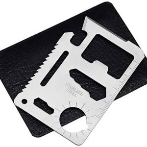 WunderVoX Camping Hunting Survival Kit Pocket Credit Ca...