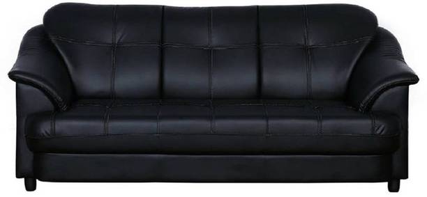 Bharat Lifestyle Gayana Leatherette 3 Seater Sofa