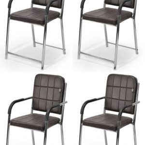 TARUN GRAMUDYOG Steel Visitor Chair Stylish Seating for...