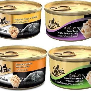 Sheba Sheba adult cat healthy treat combo of 4 pack by ...