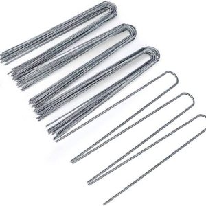SIDDHI 50 Pcs Landscape Staples for Securing Landscape ...