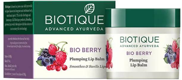 BIOTIQUE Berry Pluming Lip Balm fruit