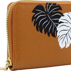 valerie Women Casual Brown Artificial Leather RFID Card Holder