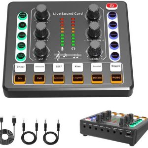 AMG Music Audio Studio Sound Card,with DSP Intelligent ...