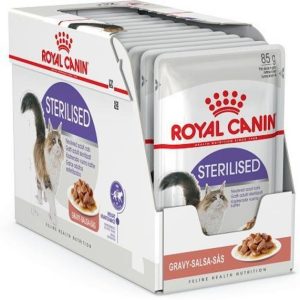 Royal Canin Sterilised 1.02 kg (12x0.09 kg) Wet Adult C...