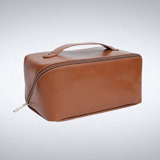 Cosmocarry Women Brown Cosmetic Bag RY447