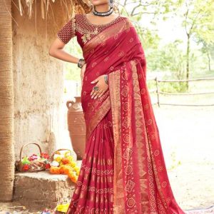 Sareemall Woven Bollywood Pure Silk Saree