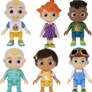 Husaini Mart Cocomelon toy topper, Action figure 6pcs p...