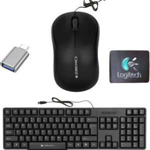 Mophonics K20 Keyboard, Comfort Mouse, C-OTG, MousePad ...