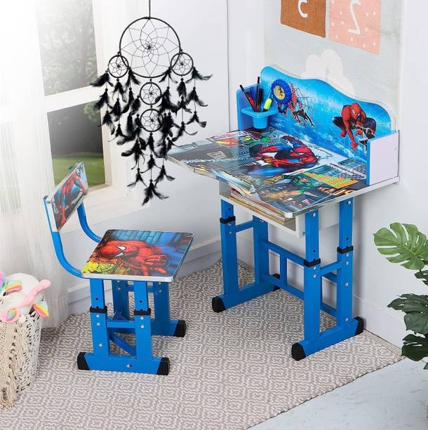 PNASGL Kids study Table & Chair with Adjustable Height ...
