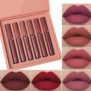 MISS ROSE lipstick set 6- piece (shade A)