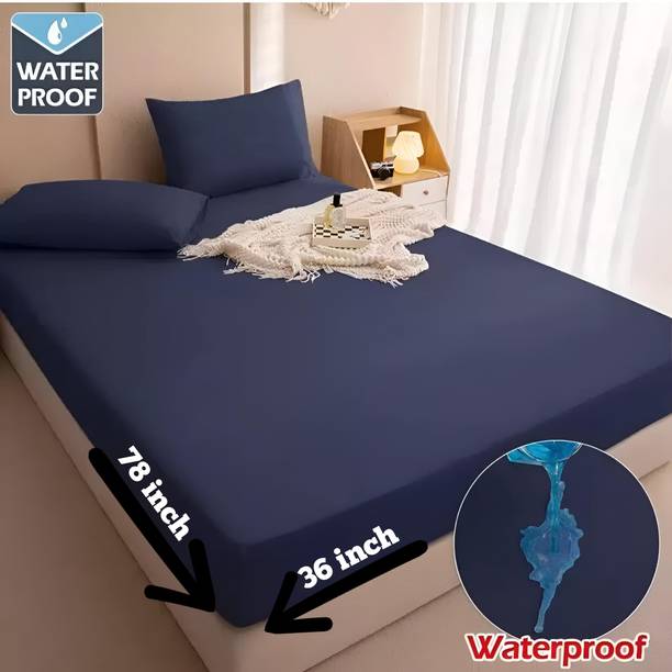 GJS SALES Fitted Single Size Waterproof, Stretchable, B...