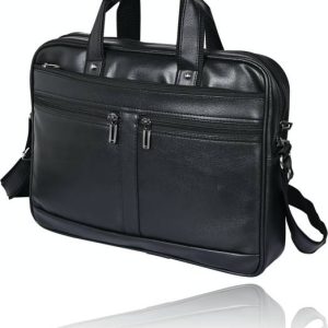 Pramadda Pure Luxury Black Men Sling Bag - Extra Large Corporate ELITE Offic...