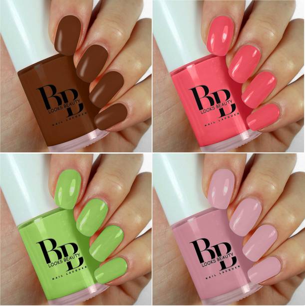 BB LOOKS BEAUTY Nail Paint Glossy Formula for Quick Dry...
