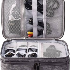 Grilazza Double Layer Digital Electronics Accessories T...