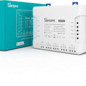 Ledgebit 4CHPROR3 4-gang Wi-Fi & RF Control Smart Switc...