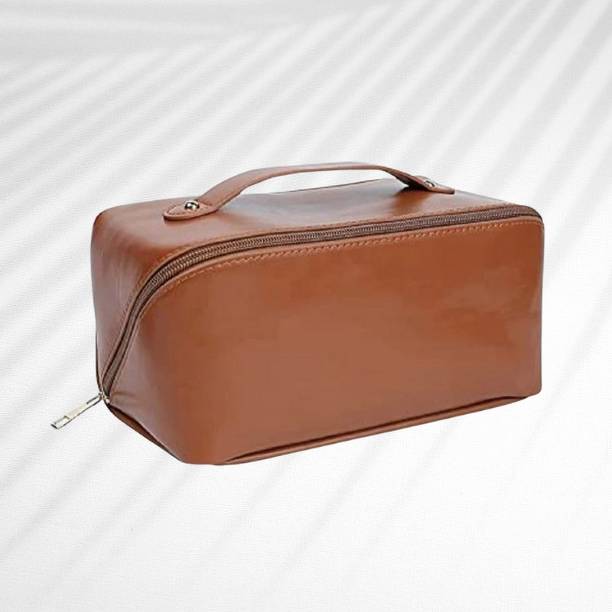 Cosmocarry Women Brown Cosmetic Bag RY79