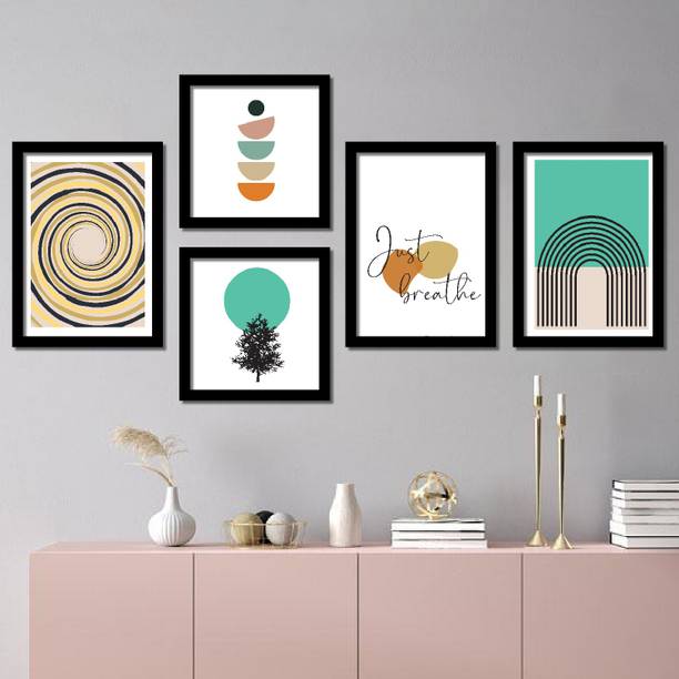 Rainbow Arts Home Decor Painting with Frame for Home an...