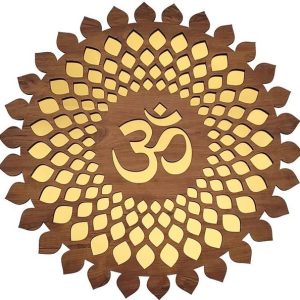 Sage OM Wall Decorative/Decor Showpiece for Home/Office...