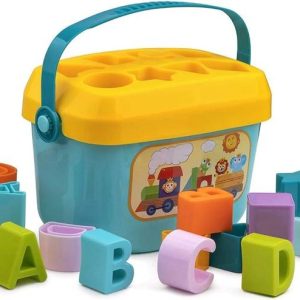 Mira Farmcraft Baby's First Shape Sorting Blocks Learni...