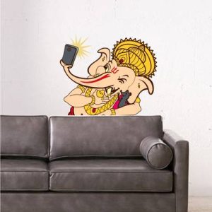 Psychedelic Collection 51 cm Decorative Diwali Wall Sti...
