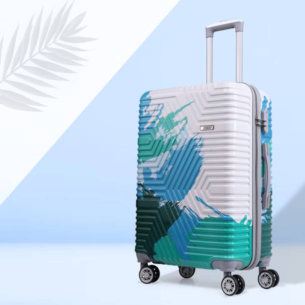 JACY LONDON Medium Check-in Suitcase (65 cm) 8 Wheels - Hard Sided ...