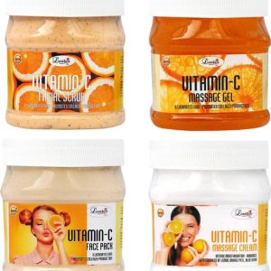 Luster Vitamin C Facial Kit | Vitamin C Facial Scrub | ...