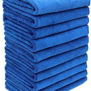Sheen Blue,30X40CM,250GSM,PK10,PK10 Wet and Dry Microfi...