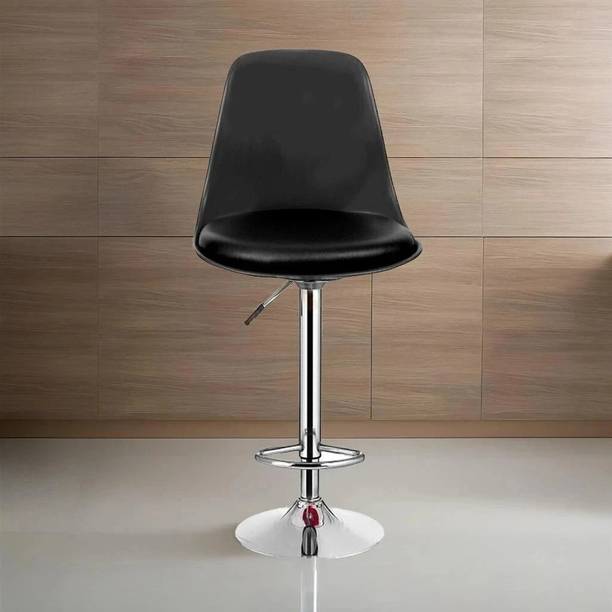 Sitwell Bar Stool With Footrest Chrome Base Fabric Offi...