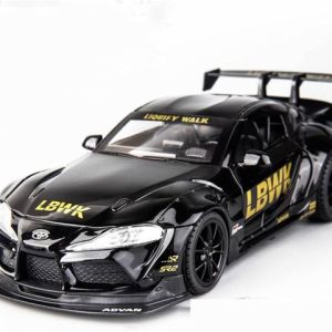 Akvanar 1:22 Toyota Supra GR LBWK Model Metal Pullback ...