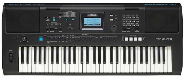 YAMAHA 473 Yamaha PSR-E473 Portable Keyboard With 61 Ke...