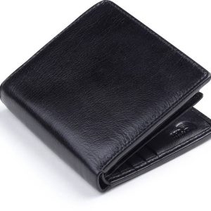 Leder Street Men Formal, Trendy, Travel Black Genuine Leather RFID ...