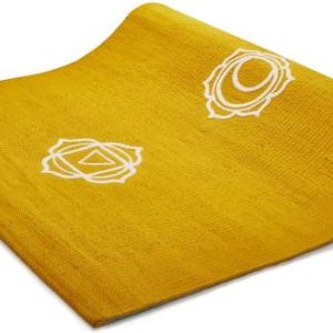 Sarveda Natural Cotton Yoga Mat | Superior Grip | 7 Cha...