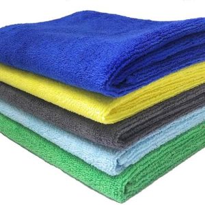ShopiMoz Microfiber Cleaning Cloth Wet and Dry Microfib...