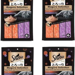 Sheba SHEBA MAGURO SELECTION 4 PACK TREATS FOR CATS BY ...