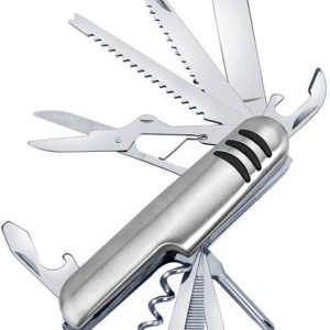 Frackson Multipurpose 11 in 1 Stainless Steel Swiss Poc...