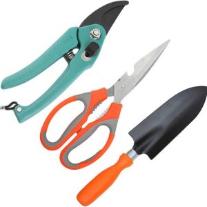 Green India 3Pcs Garden tools set of (1Pruner,1Scissor,...