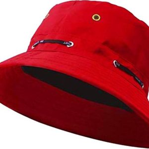 Missby Unisex Cotton Adjustable IMP Beach Bucket Sun Ha...